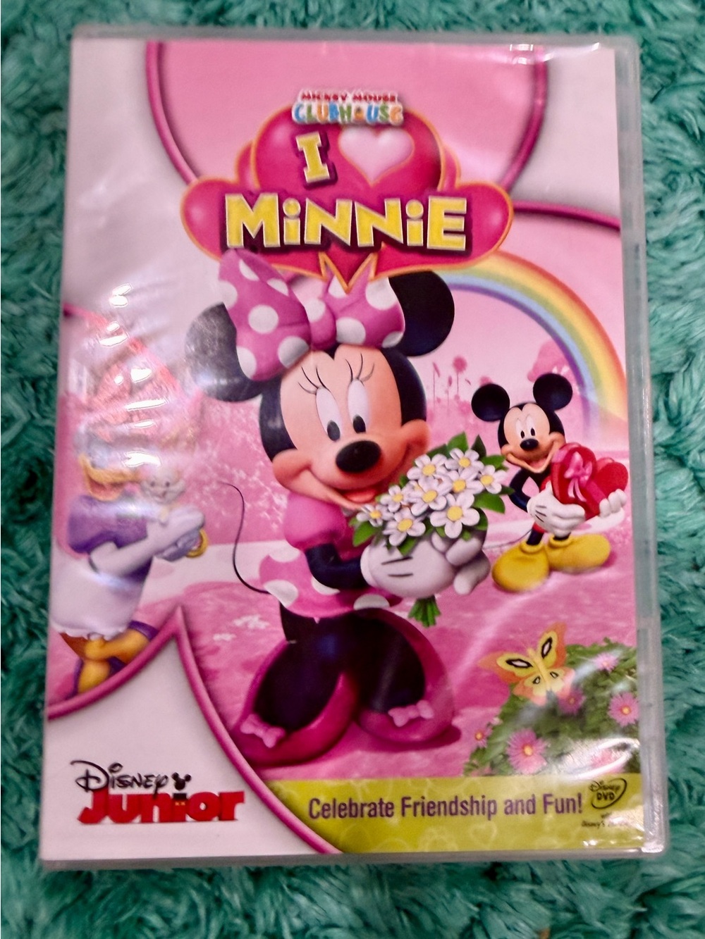 "I Love Minnie" Pink Kids Party DVD